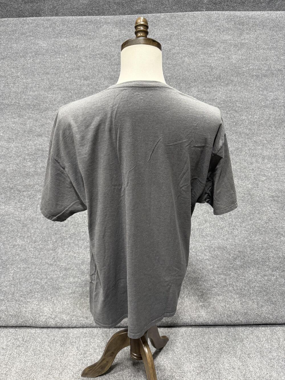 Champion Shirt Mens XL Gray Red Blue Logo Graphic T-Shirt Tee Athleticwear - Picture 3 of 10